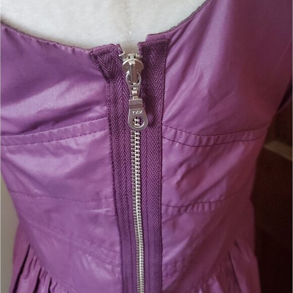 ARTHUR MENDONCA purple dress‎ side zip sleeveless 6 - Picture 5 of 7